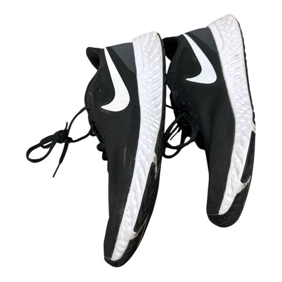 Nike Revolution 5 Black Running Shoes Sneakers Size 10.5W - Picture 6 of 8